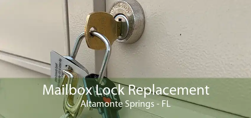 Mailbox Lock Replacement Altamonte Springs - FL